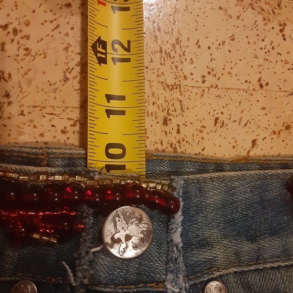 NWT- Boho/ Hippie/Gypsy Jean Crossbody Bag/Purse- Fringe- Upcycled- Women's. - Picture 9 of 9